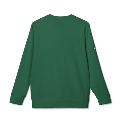 Adidas Women's Fleece Crewneck Sweatshirt - Fantasy Woman Face Fleece Sweatshirt