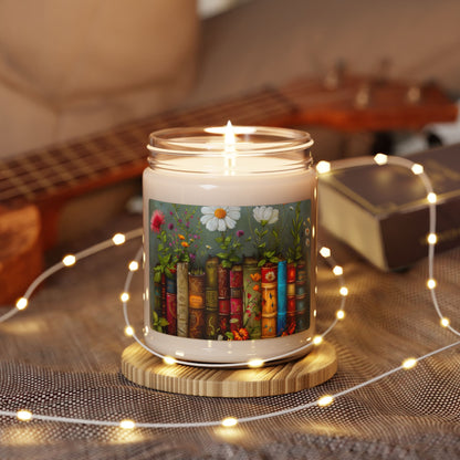 Watercolor Scented Soy Candle, 9oz