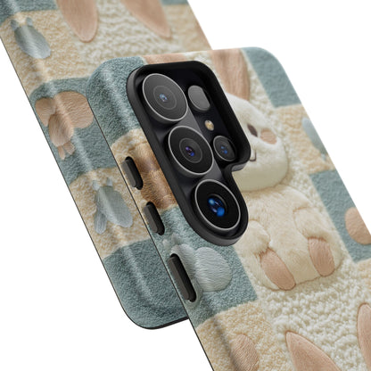 Adorable Rabbits Phone Case – Cute & Durable Protection - iPhone, Samsung, and Google case