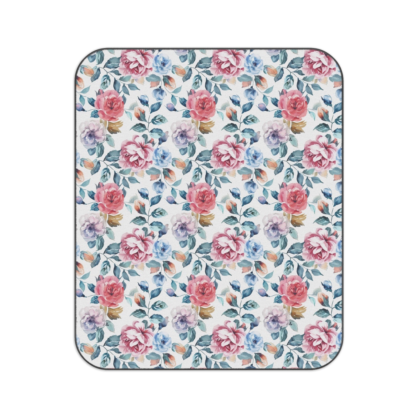 Floral Picnic Blanket - Soft and Stylish Outdoor Essential for Summer Gatherings