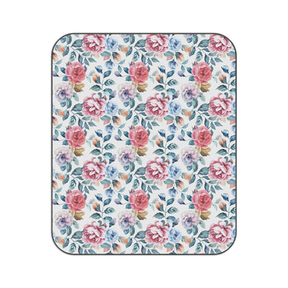 Floral Picnic Blanket - Soft and Stylish Outdoor Essential for Summer Gatherings