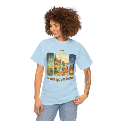 Mom Love Unisex Cotton Tee - Nostalgic & Heartwarming Gift for Mother's Day - Birthday Gift