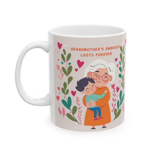Loving Grandparents Ceramic Mug – Heartwarming Gift for Family - Grandma Gift - Birthday Gift
