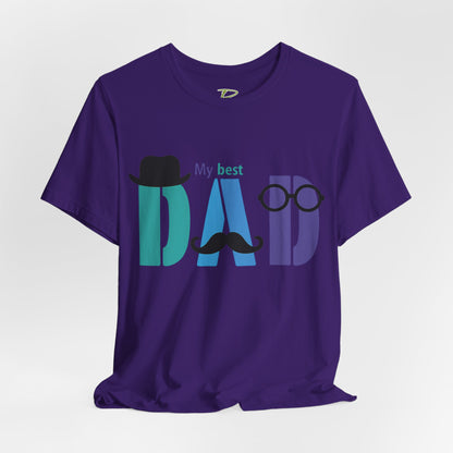 My Best Dad Tee, Father's Day Gift, Dad Shirt, Gift for Dad, Casual Wear, Birthday Gift for Dad