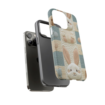 Adorable Rabbits Phone Case – Cute & Durable Protection - iPhone, Samsung, and Google case