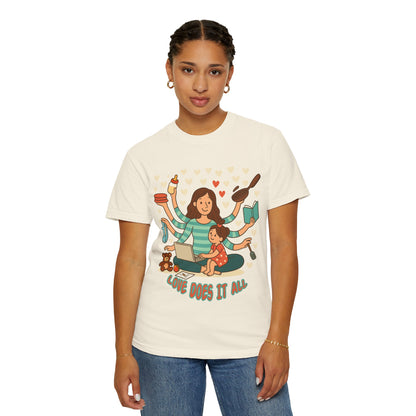 Love Does It All Garment-Dyed T-shirt - Perfect Gift for Moms