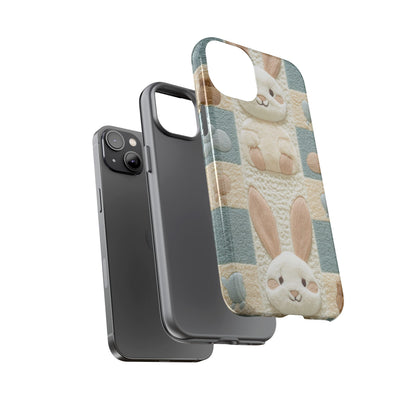 Adorable Rabbits Phone Case – Cute & Durable Protection - iPhone, Samsung, and Google case