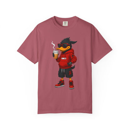Cool Cartoon Duck Men's T-Shirt, Casual Graphic Tee, Fun Summer Shirt, Gift, Streetwear Style, Perfect for Parties