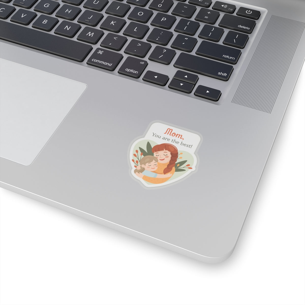 Mom Appreciation Kiss-Cut Sticker - Heartwarming Design for Gifts
