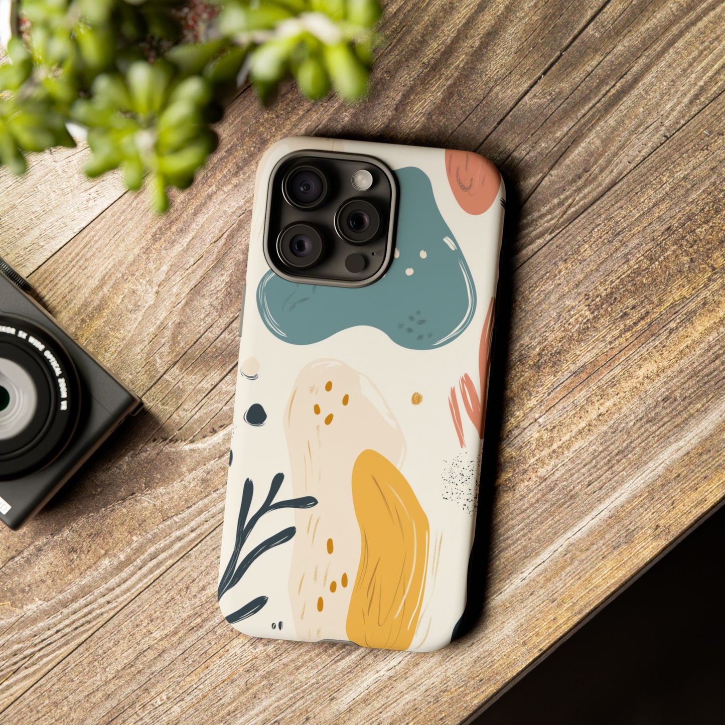 Abstract Shapes Phone Case - iPhone, Samsung, and Google case