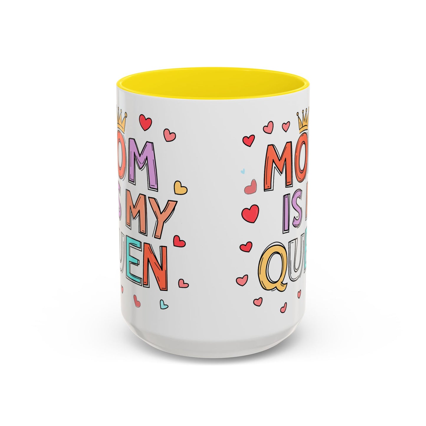 Queen Mom Accent Coffee Mug - Perfect Gift for Mother's Day - Birthday Gift