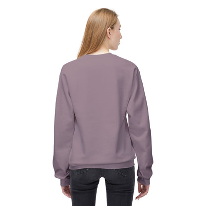 Unisex Midweight Soft style Fleece Crewneck Sweatshirt - Majestic Lion Design Sweatshirt
