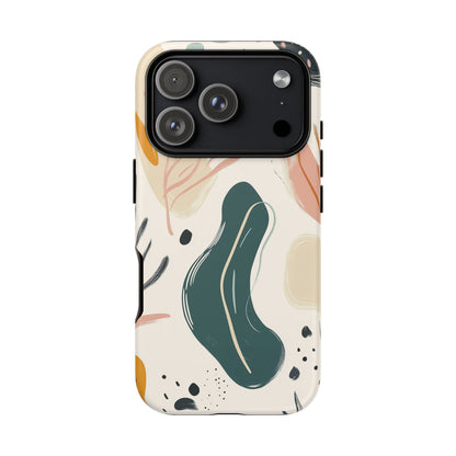 Phone Case with Abstract Art design - iPhone, Samsung, and Google case