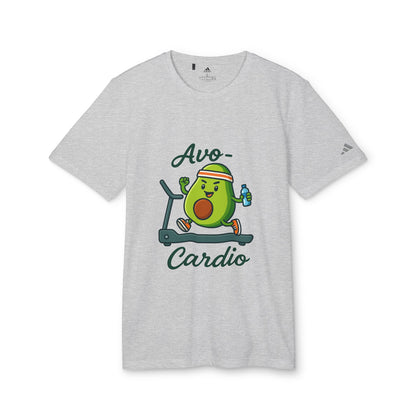 Funny Adidas Avocado Cardio T-Shirt, Unisex Workout Tee, Perfect Gift for Fitness Lovers, Gym Wear, Casual Style, Fitness Enthusiast Apparel