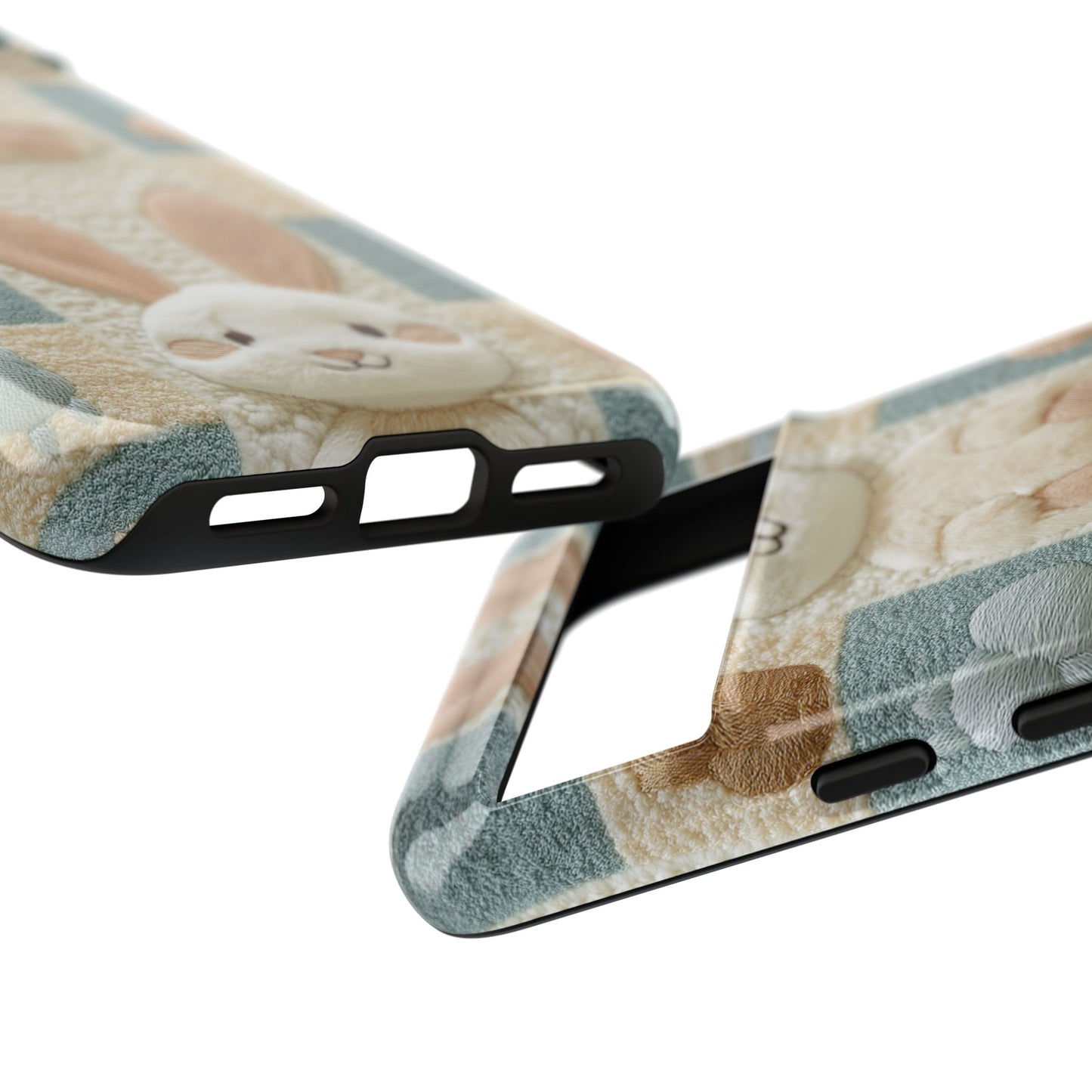 Adorable Rabbits Phone Case – Cute & Durable Protection - iPhone, Samsung, and Google case