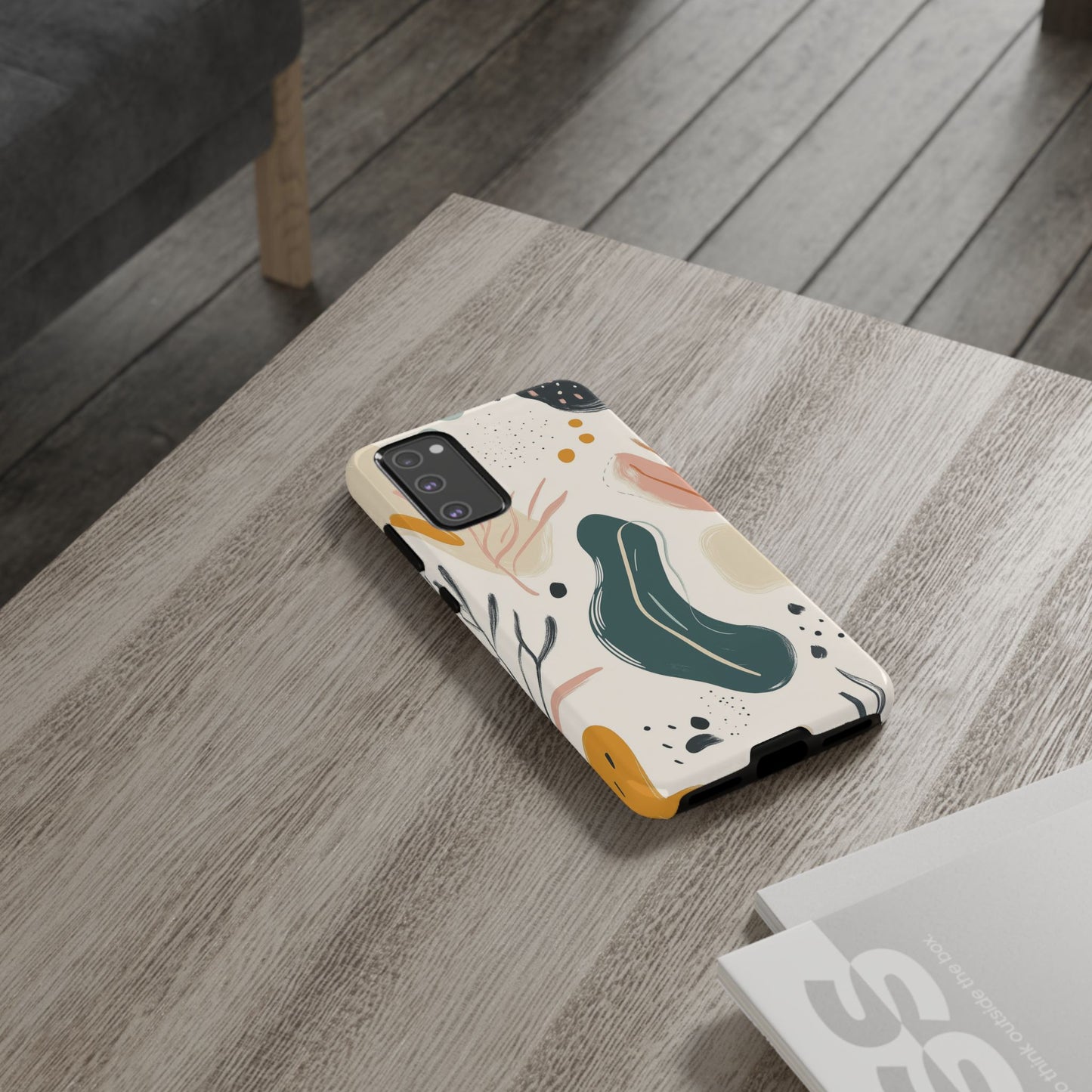 Phone Case with Abstract Art design - iPhone, Samsung, and Google case