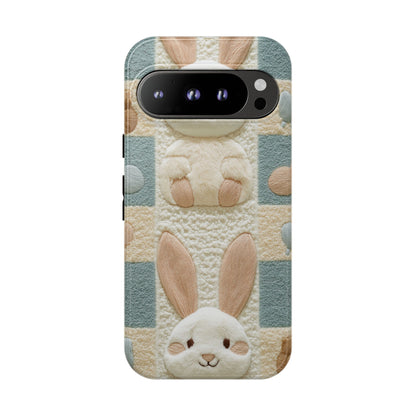Adorable Rabbits Phone Case – Cute & Durable Protection - iPhone, Samsung, and Google case