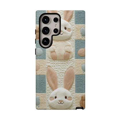 Adorable Rabbits Phone Case – Cute & Durable Protection - iPhone, Samsung, and Google case