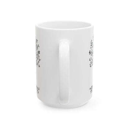 Whimsical Tree Silhouette Ceramic Mug - Perfect for Nature Lovers and Gift Giving - Mother's day gift - Birthday Gift
