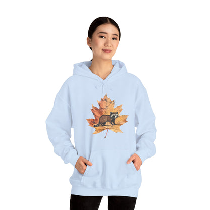 Raccoon Design Hoodie - Unisex Heavy Blend™ Hooded Sweatshirt