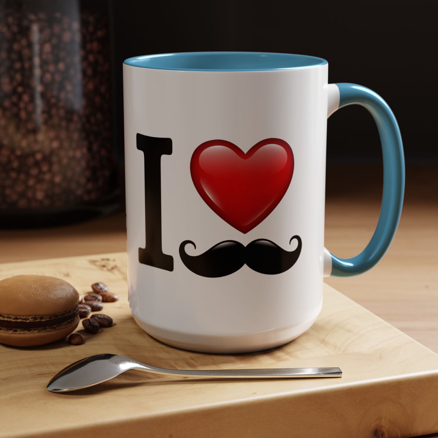 I Love Dad Accent Coffee Mug - Perfect Gift for Men - Father's Day Gift