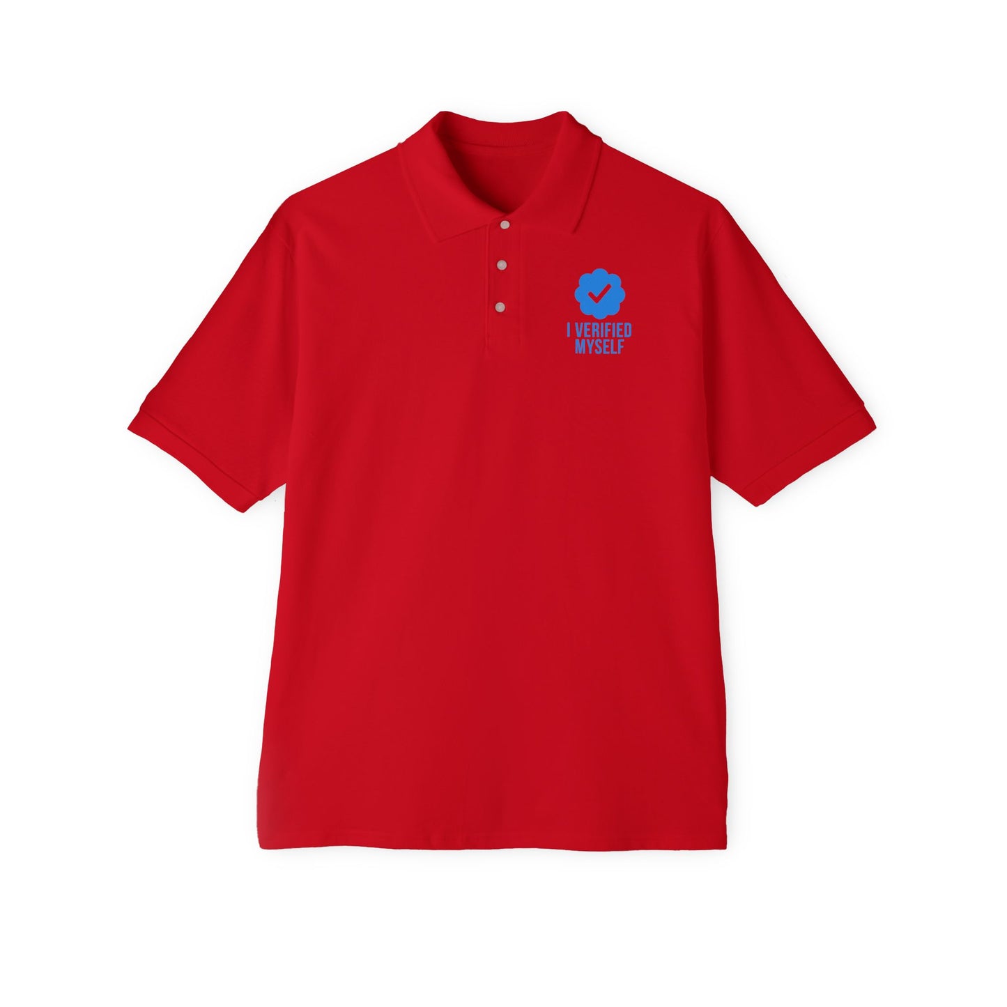 Statement Men's Polo - Casual Style, Everyday Wear, Gift for Him, Weekend Outings, Father's Day Gift