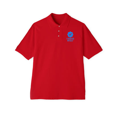 Statement Men's Polo - Casual Style, Everyday Wear, Gift for Him, Weekend Outings, Father's Day Gift