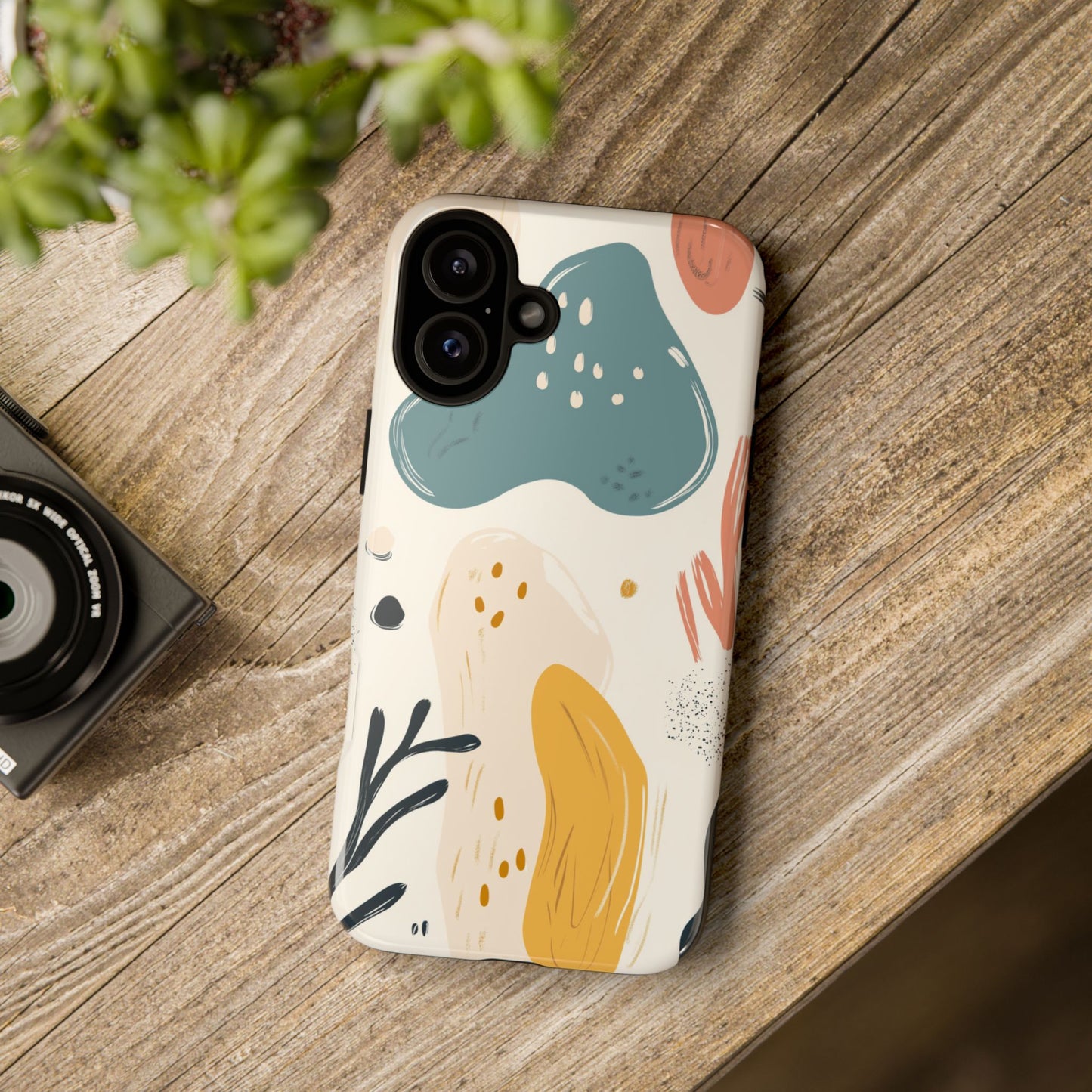 Abstract Shapes Phone Case - iPhone, Samsung, and Google case