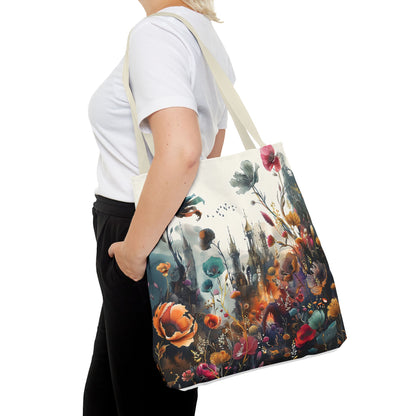 Nature and Castle Tote Bag - Two side print