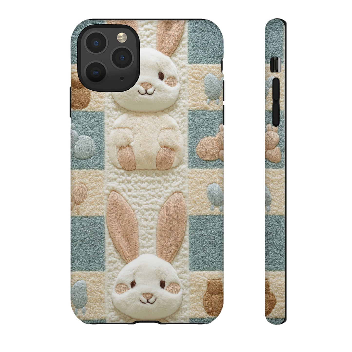 Adorable Rabbits Phone Case – Cute & Durable Protection - iPhone, Samsung, and Google case