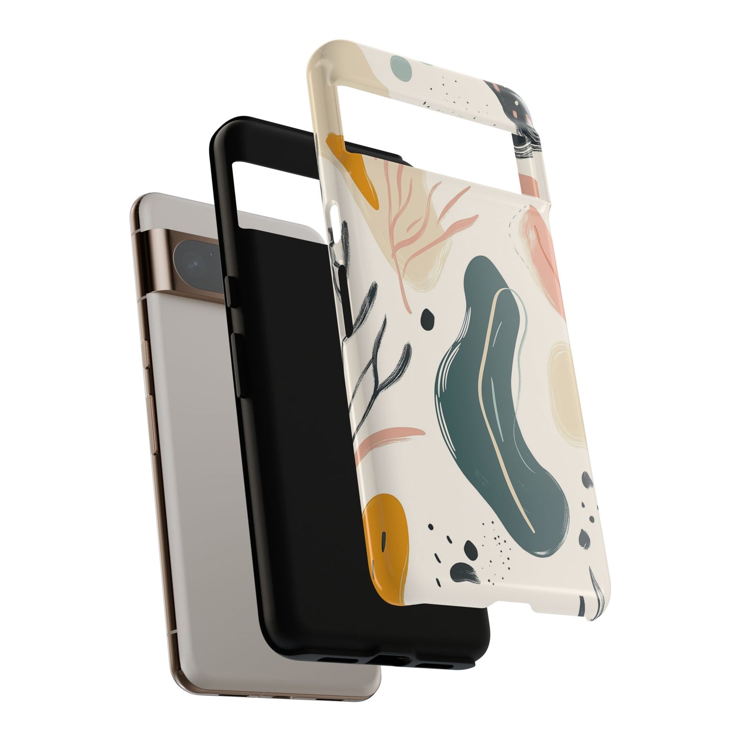 Phone Case with Abstract Art design - iPhone, Samsung, and Google case