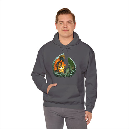 Unisex Heavy Blend™ Hooded Sweatshirt - Skeleton Design Hoodie