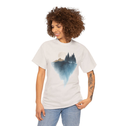 Scenic Nature Unisex Cotton Tee - Adventure Awaits