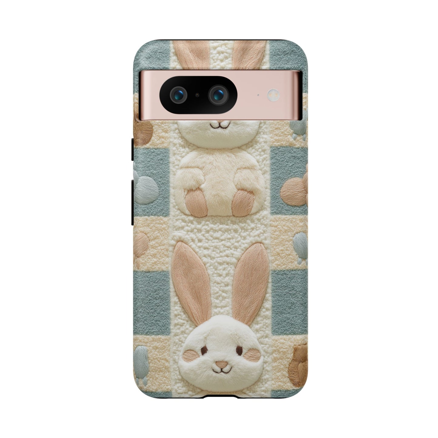 Adorable Rabbits Phone Case – Cute & Durable Protection - iPhone, Samsung, and Google case