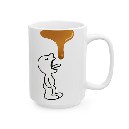 Cute Ceramic Mug - 11oz & 15oz - Perfect for Coffee Lovers