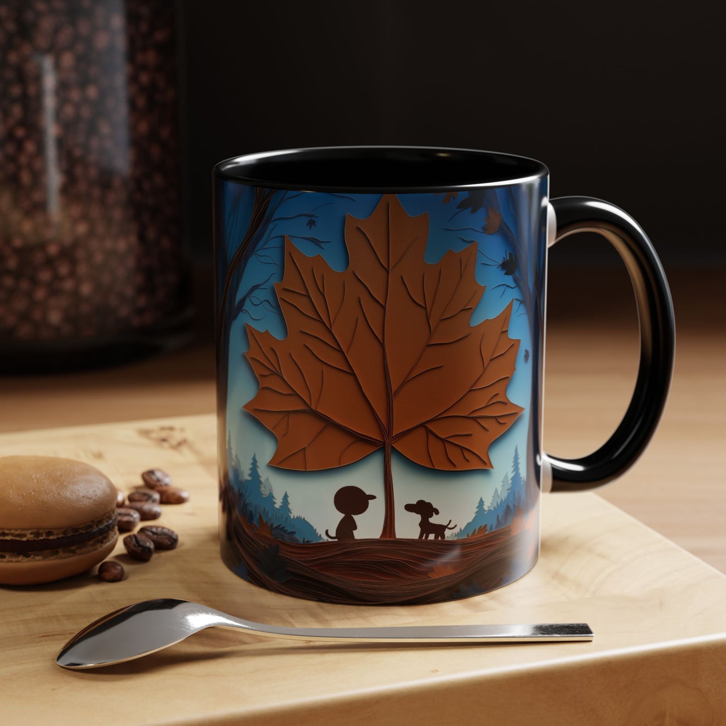 Autumn Leaf Ceramic Mug (11oz, 15oz)
