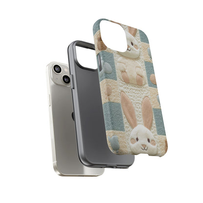 Adorable Rabbits Phone Case – Cute & Durable Protection - iPhone, Samsung, and Google case