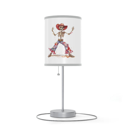 Lamp on a Stand, US|CA plug - Watercolor Skeleton Lamp - Table Lamps