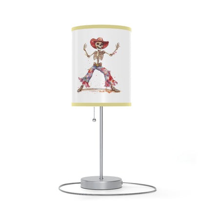 Lamp on a Stand, US|CA plug - Watercolor Skeleton Lamp - Table Lamps