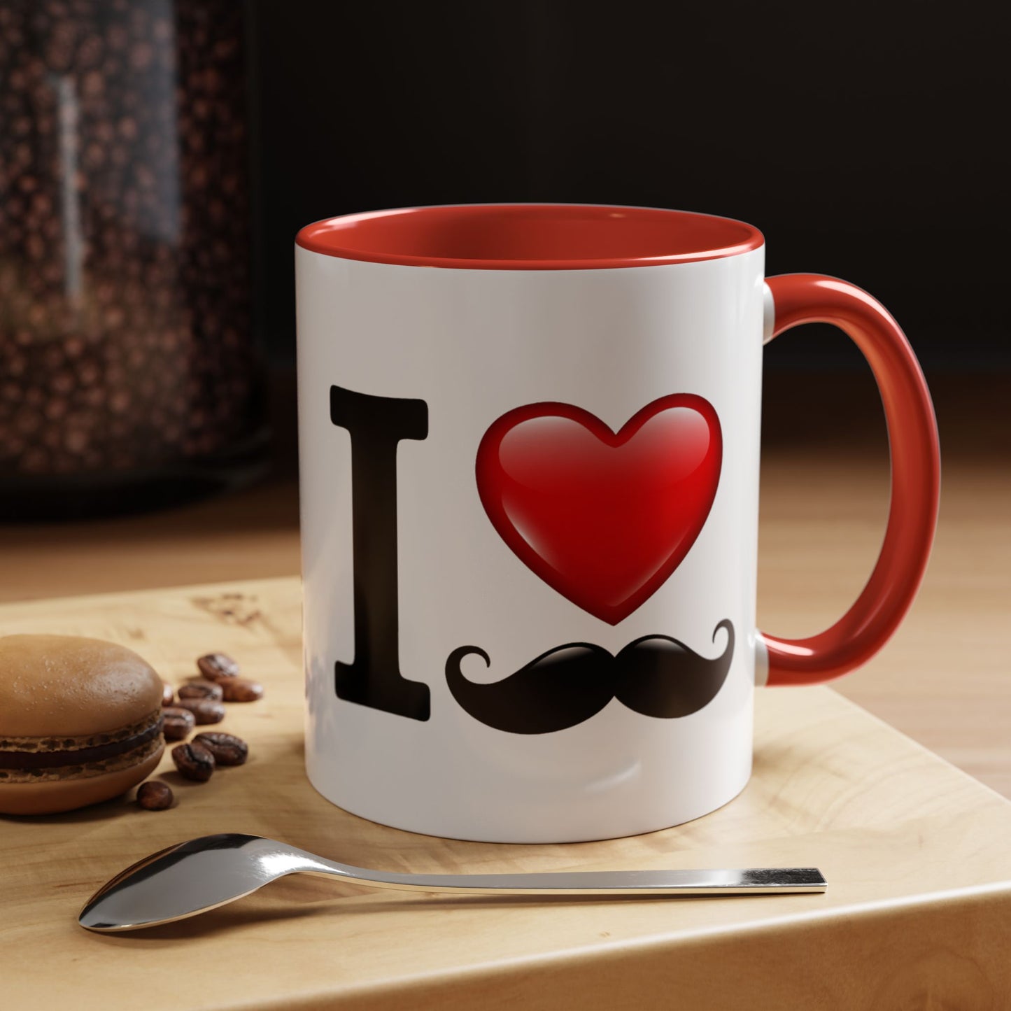 I Love Dad Accent Coffee Mug - Perfect Gift for Men - Father's Day Gift