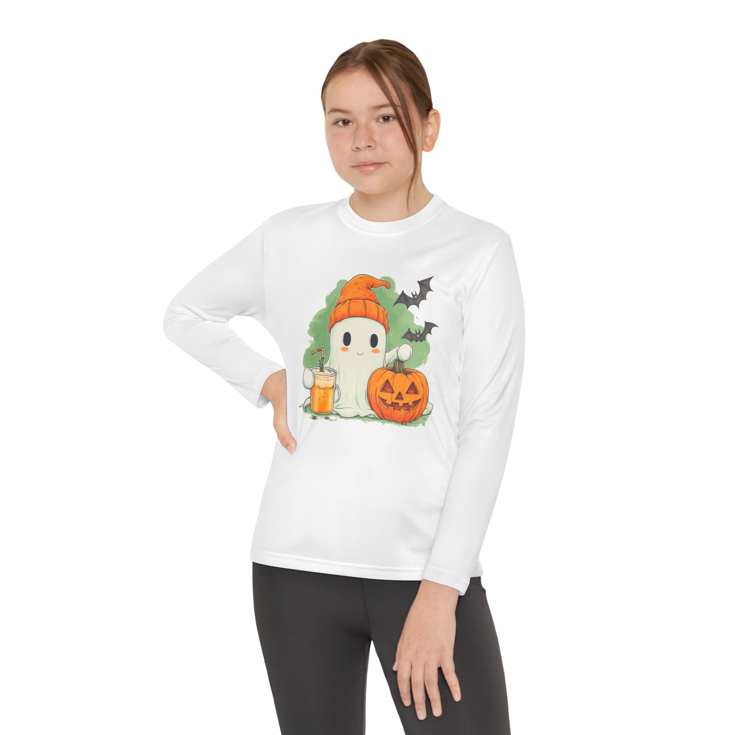 Halloween Youth Long Sleeve Competitor Tee