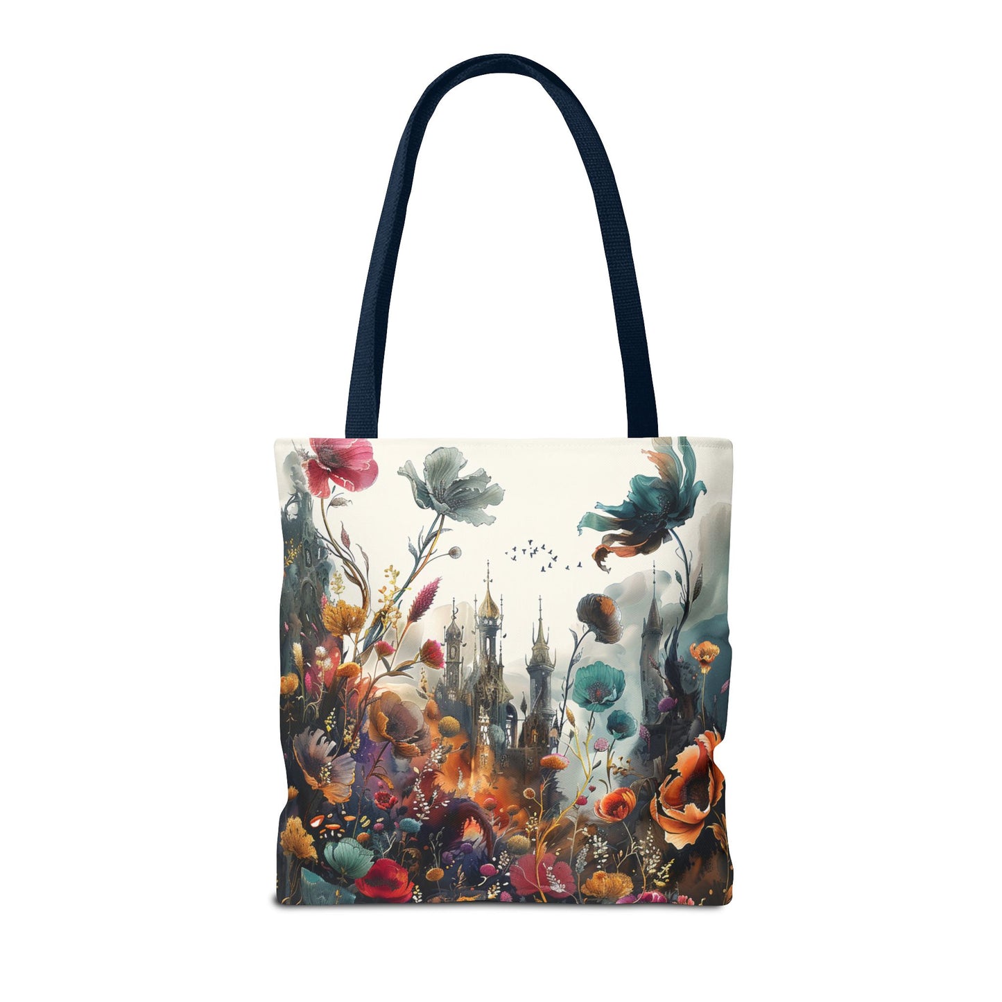 Nature and Castle Tote Bag - Two side print
