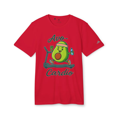 Adidas® Funny Avocado Cardio Workout Tee (Unisex)