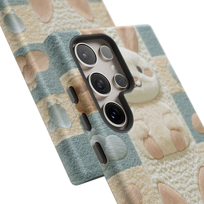 Adorable Rabbits Phone Case – Cute & Durable Protection - iPhone, Samsung, and Google case