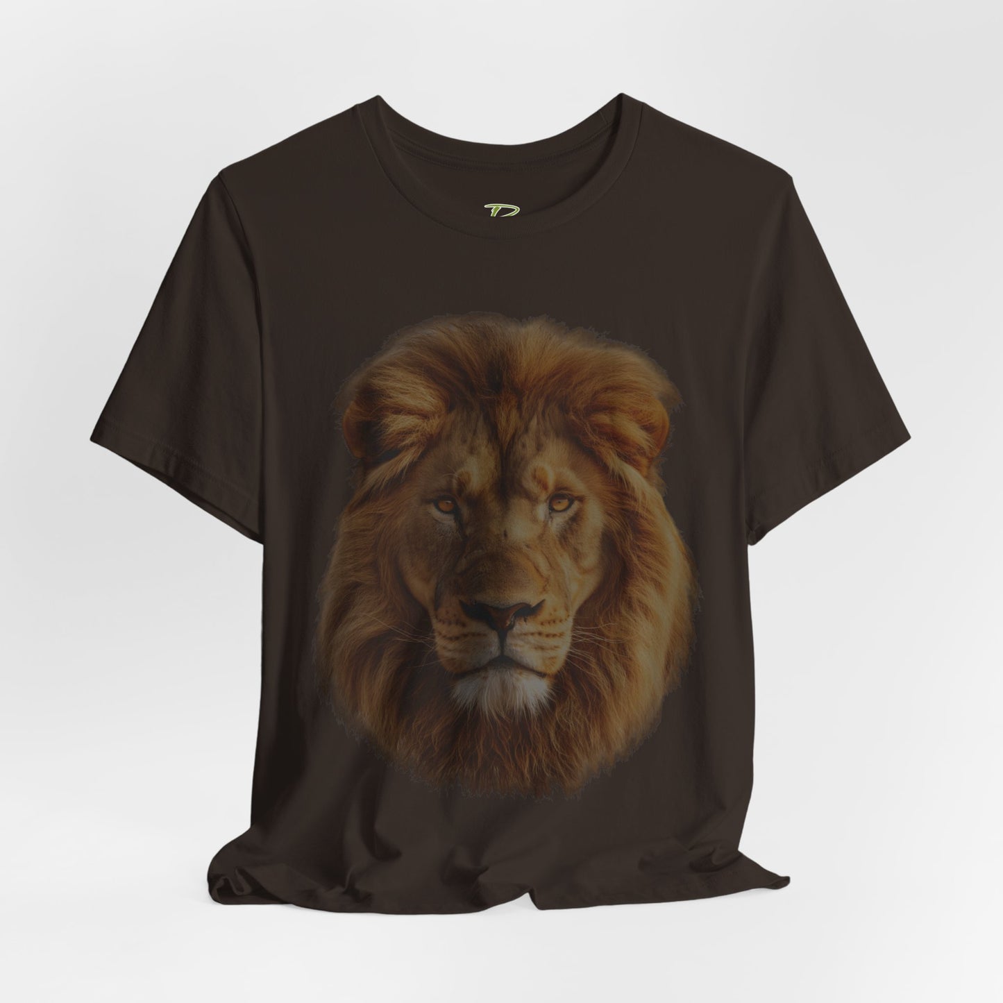 Unisex Lion Portrait Tee - Majestic King of the Jungle T-shirt