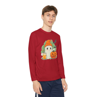 Halloween Youth Long Sleeve Competitor Tee