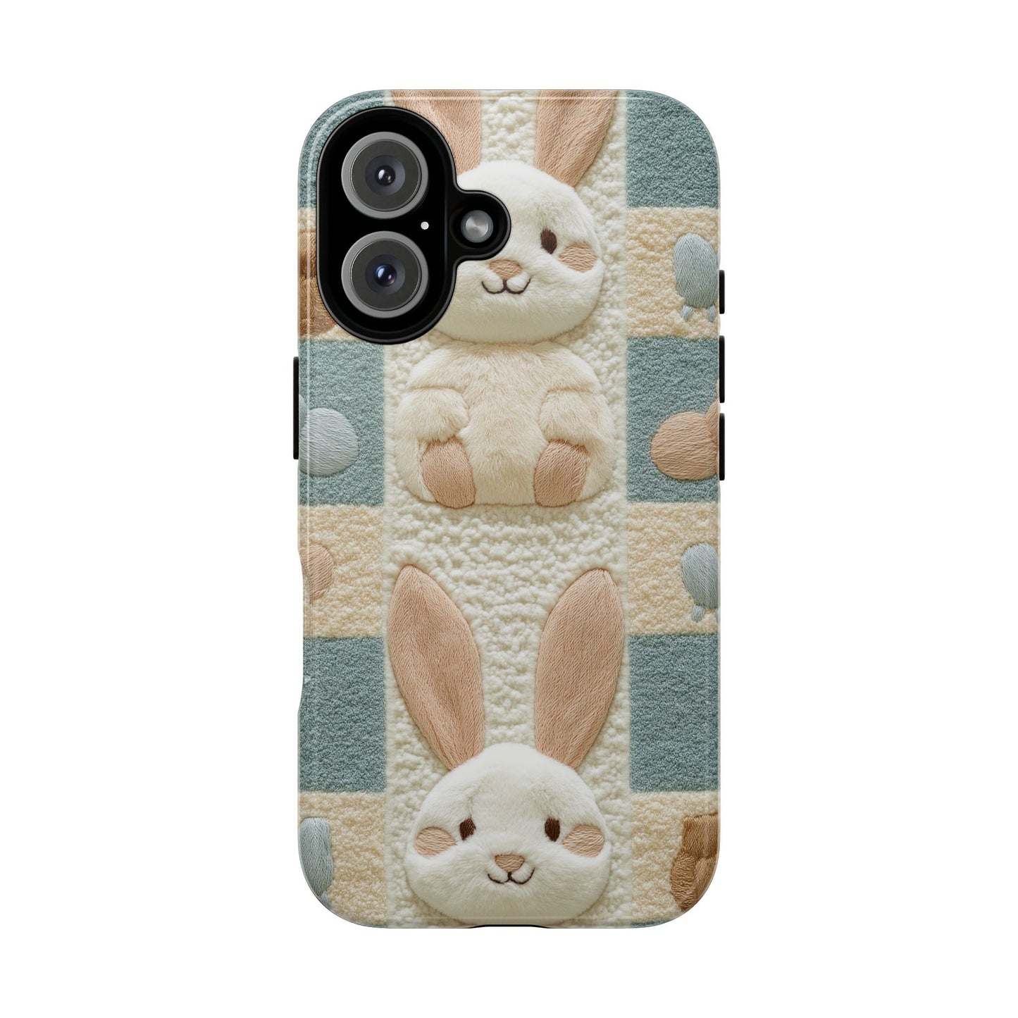 Adorable Rabbits Phone Case – Cute & Durable Protection - iPhone, Samsung, and Google case