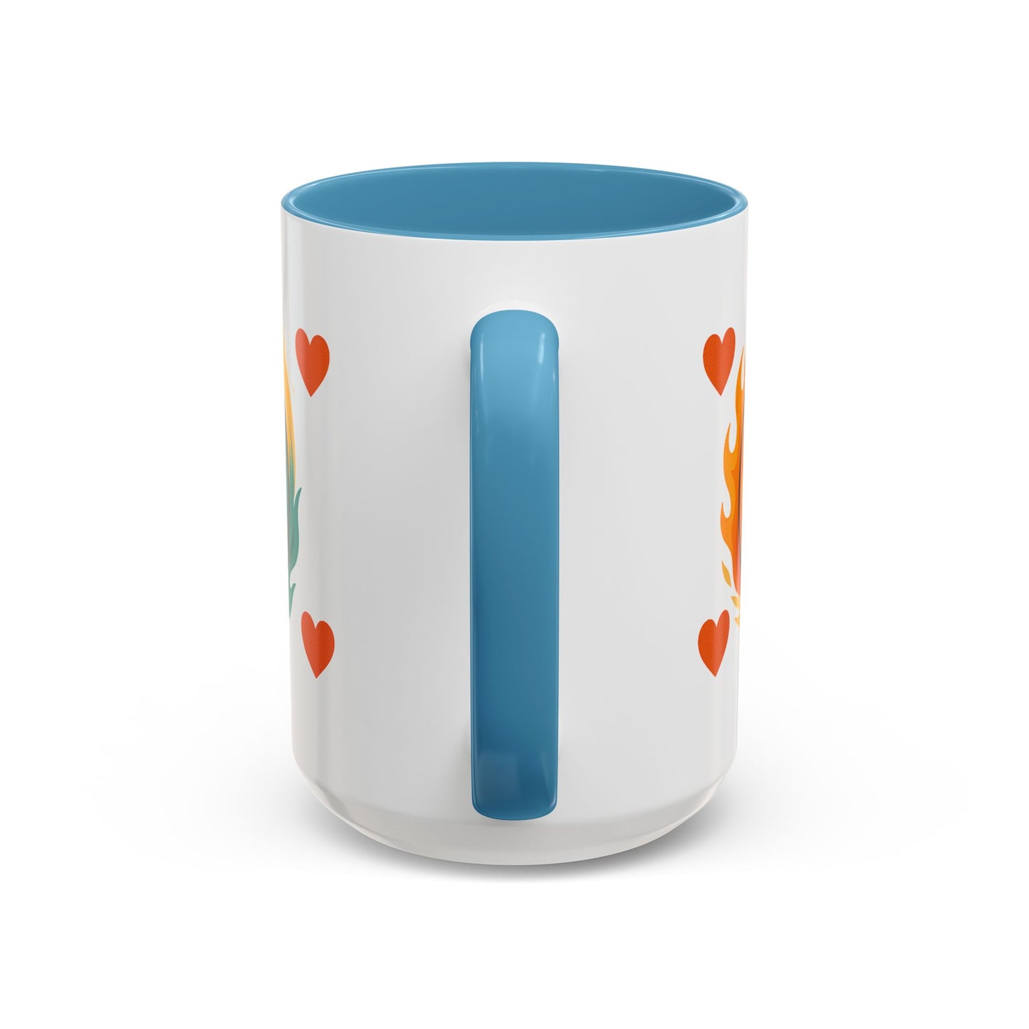 Bold Yin Yang Accent Coffee Mug – 11oz & 15oz – Perfect for Coffee Lovers