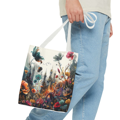 Nature and Castle Tote Bag - Two side print