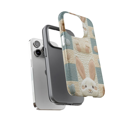 Adorable Rabbits Phone Case – Cute & Durable Protection - iPhone, Samsung, and Google case